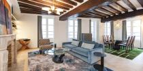 Projet maitre albert architecture d'intérieur tapis tai ping salon 